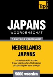 Thematische woordenschat Nederlands-Japans - 5000 woorden (ISBN: 9781784923679)