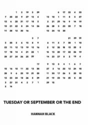 Tuesday or September or The End (ISBN: 9781734656237)