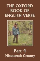Oxford Book of English Verse, Part 4 (ISBN: 9781633341739)