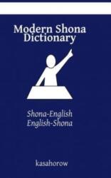 Modern Shona Dictionary (ISBN: 9781507801659)