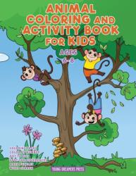 Animal Coloring and Activity Book for Kids Ages 6-8 (ISBN: 9781989790694)