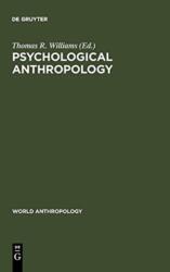 Psychological Anthropology (ISBN: 9789027977298)