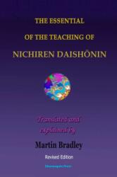 THE Essential of the Teaching of Nichiren Daishonin (ISBN: 9781326371906)