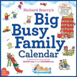 Richard Scarry Big Busy Family 2024 Wall Calendar (ISBN: 9781523518890)