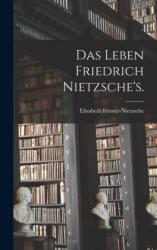 Leben Friedrich Nietzsche's (ISBN: 9781018648873)