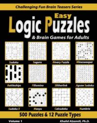 Easy Logic Puzzles & Brain Games for Adults (ISBN: 9789922636078)
