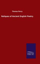 Reliques of Ancient English Poetry (ISBN: 9783846053898)