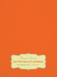 Large 8.5 x 11 Dotted Bullet Journal (Orange #19) Hardcover - 245 Numbered Pages (ISBN: 9781774371718)