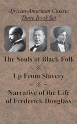 African-American Classic Three Book Set - The Souls of Black Folk, Up From Slavery, and Narrative of the Life of Frederick Douglass (ISBN: 9781640322691)