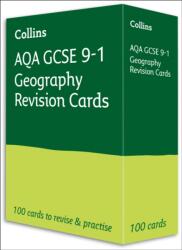 AQA GCSE 9-1 Geography Revision Cards (ISBN: 9780008399313)