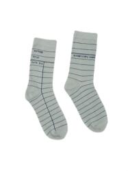 Library Card (Light Gray) Socks - Large (ISBN: 9780593275245)