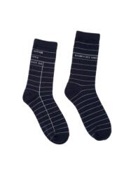 Library Card (Navy) Socks - Large (ISBN: 9780593275207)