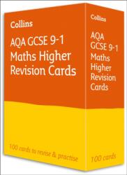 AQA GCSE 9-1 Maths Higher Revision Cards (ISBN: 9780008359751)