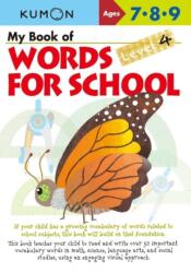 My Book of Words for School: Level 4 (ISBN: 9781941082560)