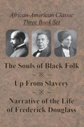 African-American Classic Three Book Set - The Souls of Black Folk, Up From Slavery, and Narrative of the Life of Frederick Douglass (ISBN: 9781640322707)