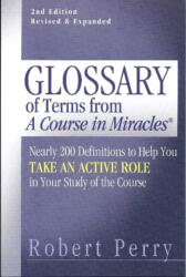Glossary of Terms from 'A Course in Miracles (ISBN: 9781886602267)