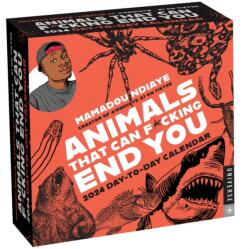 Animals That Can F*cking End You 2024 Day-to-Day Calendar (ISBN: 9780789343680)