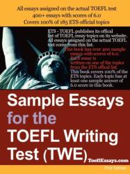 Sample Essays for the TOEFL Writing Test (ISBN: 9781411607743)