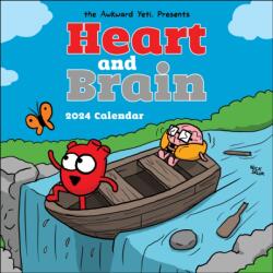 Heart and Brain 2024 Wall Calendar (ISBN: 9781524880620)