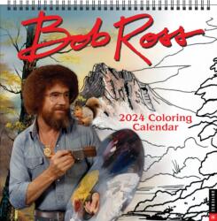 Bob Ross 2024 Coloring Wall Calendar (ISBN: 9780789343710)