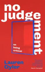 No Judgement (ISBN: 9780349016504)