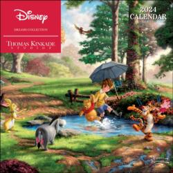 Disney Dreams Collection by Thomas Kinkade Studios: 2024 Mini Wall Calendar (ISBN: 9781524883669)