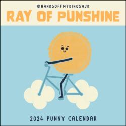 HandsOffMyDinosaur 2024 Punny Wall Calendar (ISBN: 9781524879884)