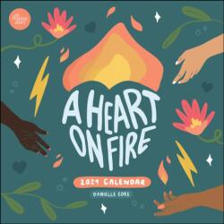 Heart on Fire 2024 Wall Calendar (ISBN: 9781524883423)