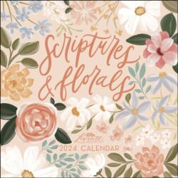 Scriptures and Florals 2024 Wall Calendar (ISBN: 9781524880972)