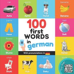100 first words in german - YukiBooks (ISBN: 9782384120147)