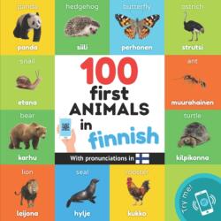 100 first animals in finnish (ISBN: 9782384121731)