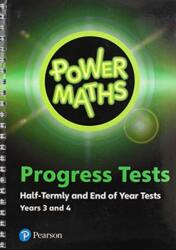 Power Maths Half termly and End of Year Progress Tests Years 3 and 4 (ISBN: 9781292270838)