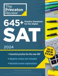 645 Practice Questions for the Digital SAT, 2024 (ISBN: 9780593516720)