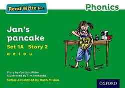 Read Write Inc. Phonics: Green Set 1A Storybook 2 Jan's pancake (ISBN: 9780198371441)