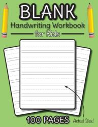 Blank Handwriting Workbook for Kids (ISBN: 9781774761762)