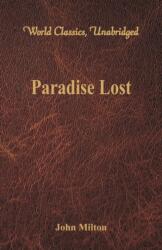 Paradise Lost (ISBN: 9789386101112)
