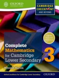 Complete Mathematics for Cambridge Lower Secondary 3 (ISBN: 9780199137107)