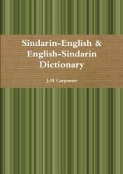 Sindarin Dictionary (ISBN: 9781291332162)