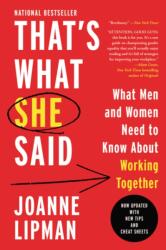 That's What She Said (ISBN: 9780062437228)