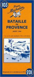 Battle of Provence térkép 0263 (ISBN: 9782067002630)