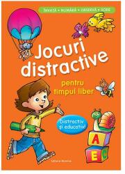 Jocuri distractive pentru timpul liber. Distractiv si educativ. Invata, numara, observa, scrie Portocaliu (2014)