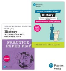 New Pearson Revise Edexcel GCSE (9-1) History Weimar and Nazi Germany, 1918-39 Complete Revision & Practice Bundle - 2023 and 2024 exams (ISBN: 9781292727479)