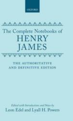 Complete Notebooks of Henry James (ISBN: 9780195037821)