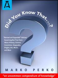 Did You Know That. . . ? (ISBN: 9781504040730)