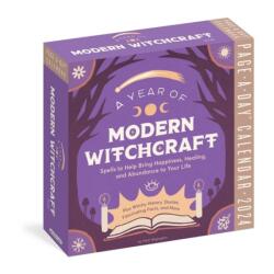 Year of Modern Witchcraft Page-A-Day Calendar 2024 (ISBN: 9781523519828)
