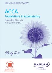 RECORDING FINANCIAL TRANSACTION - STUDY TEXT (ISBN: 9781839963490)