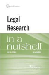 Legal Research in a Nutshell (ISBN: 9781640208049)