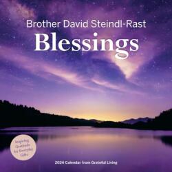 Blessings Wall Calendar 2024 : Inspiring Gratitude for Everyday Gifts (ISBN: 9781523519941)