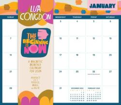 Lisa Congdon The Beginning Is Now: A Magnetic Monthly Calendar 2024 (ISBN: 9781523519590)