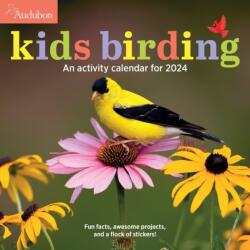 Audubon Kids Birding Wall Calendar 2024 (ISBN: 9781523519095)